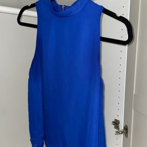 Business Casual or Brunch Blue Top